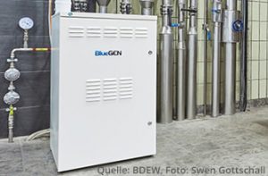 Auch für die Nutzung von Brennstoffzellen lohnt sich ein Erdgasanschluss (Quelle: BDEW, Foto: Swen Gottschall)