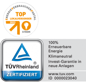 Auch 2023 Top Lokalversorger für Strom