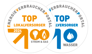 Siegel vom Energieverbraucherportal: Stadtwerke Lüdenscheid ist Top Lokalversorger für Strom, Gas und Wasser